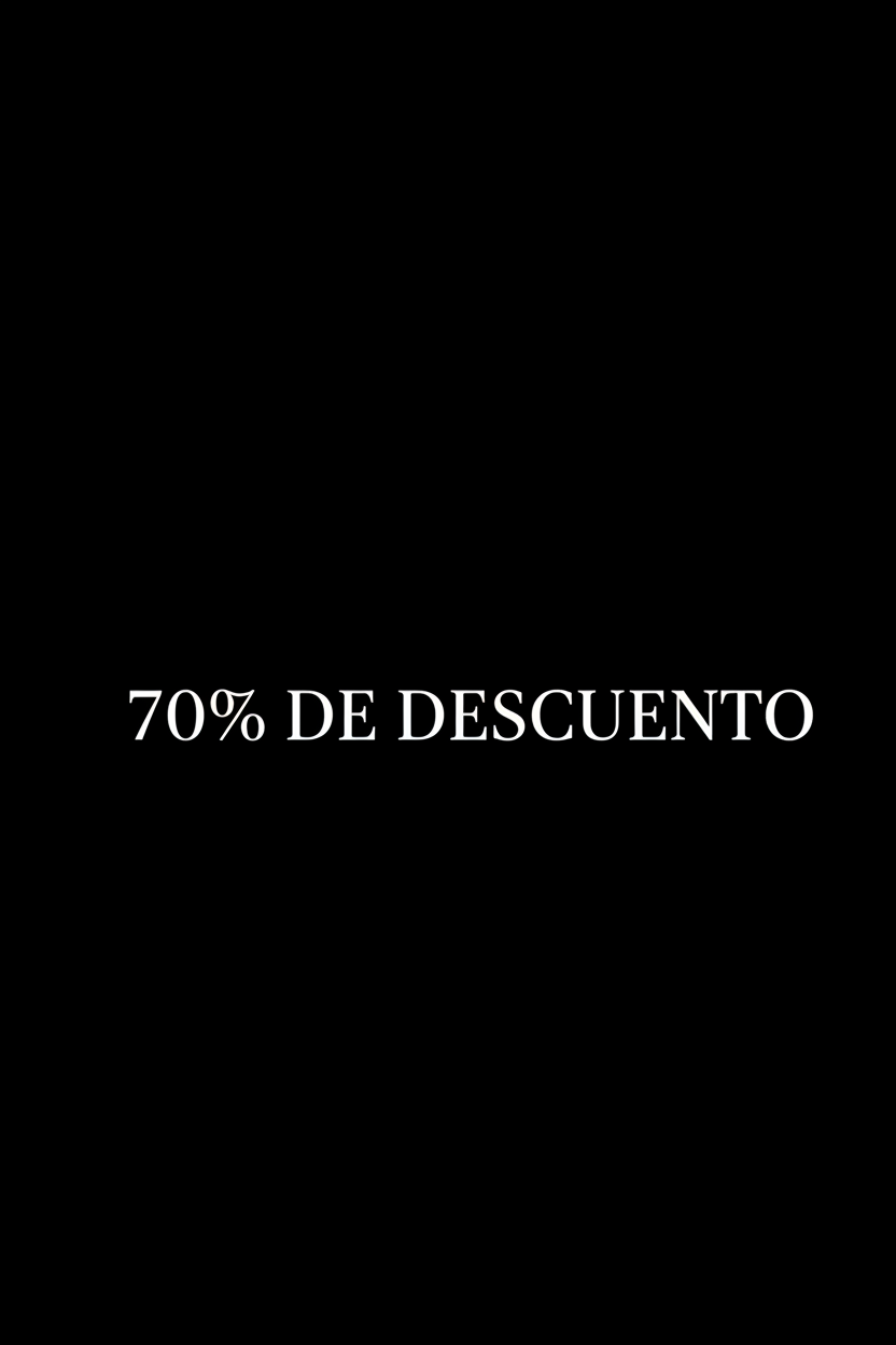 70% DE DESCUENTO
