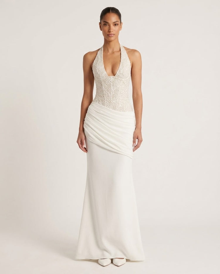 Vestido Luna-Blanco